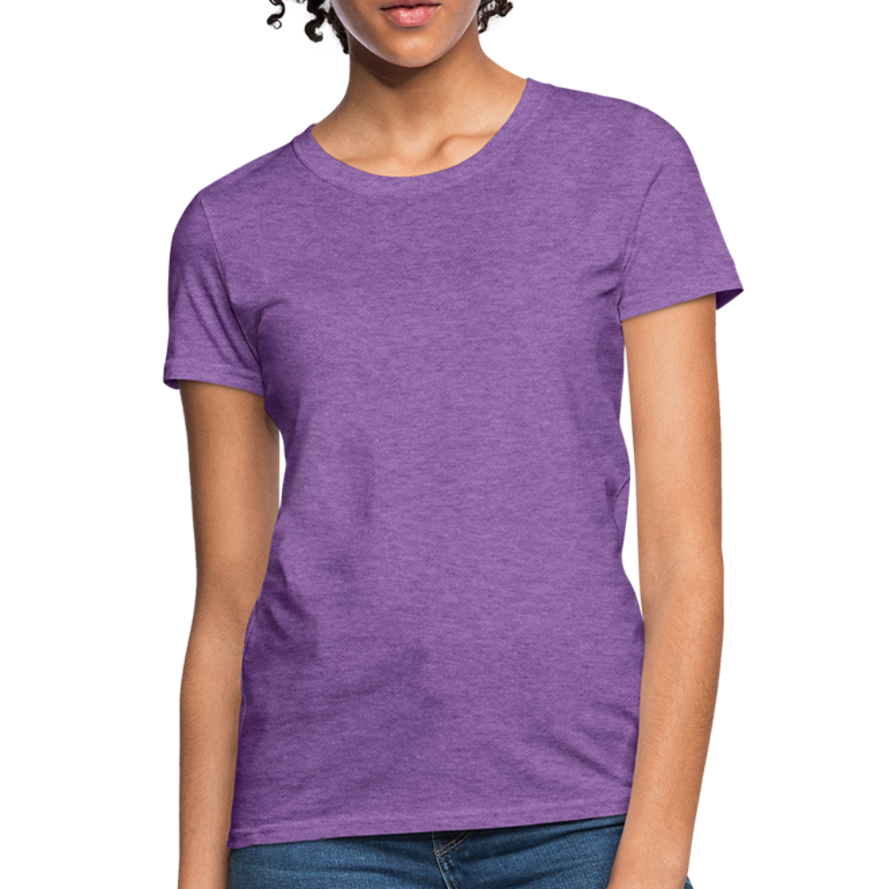 Customize Contoured Women's T-Shirt | Fruit of the Loom L3930 Color: heather gray