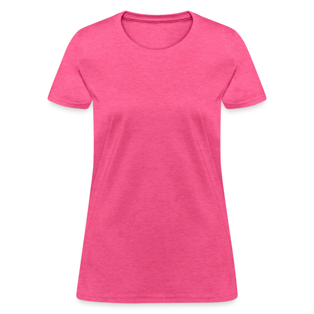 Customize Contoured Women's T-Shirt | Fruit of the Loom L3930 Color: heather gray