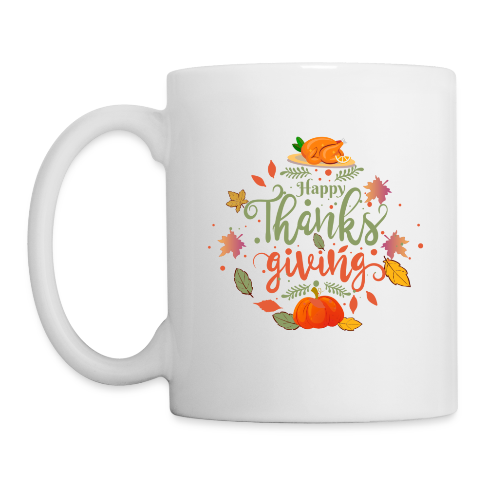 Happy Thanksgiving Coffee Mug Color: One Size