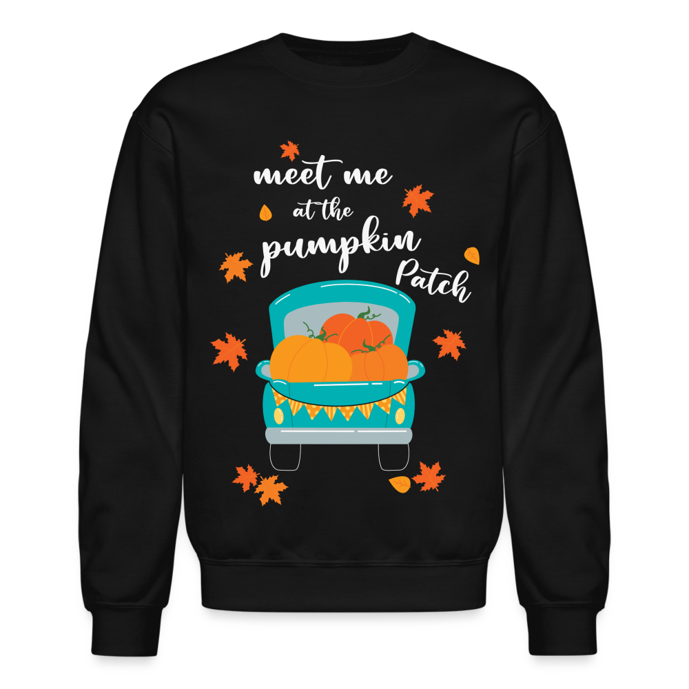 Meet Me At The Pumpkin Patch Sweatshirt - black