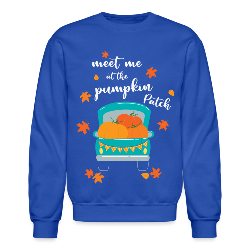 Meet Me At The Pumpkin Patch Sweatshirt Color: black