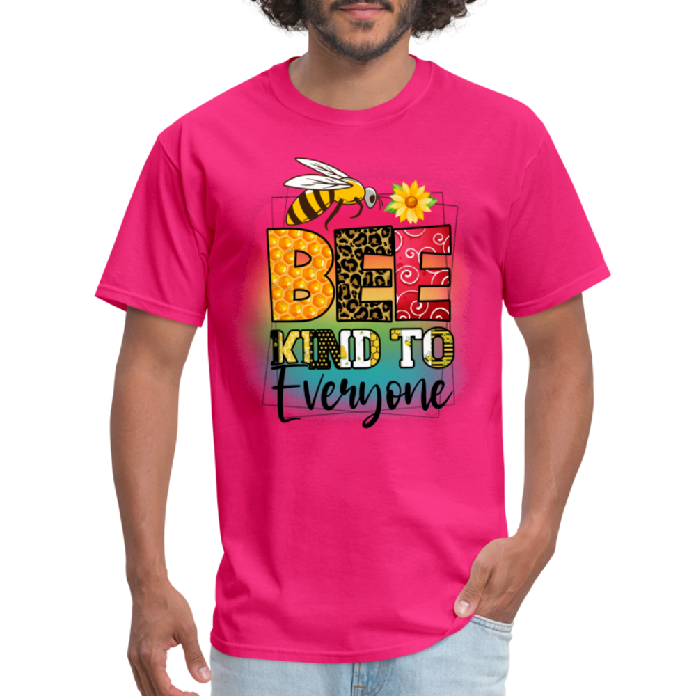 BEE Kind to Everyone T-Shirt - fuchsia