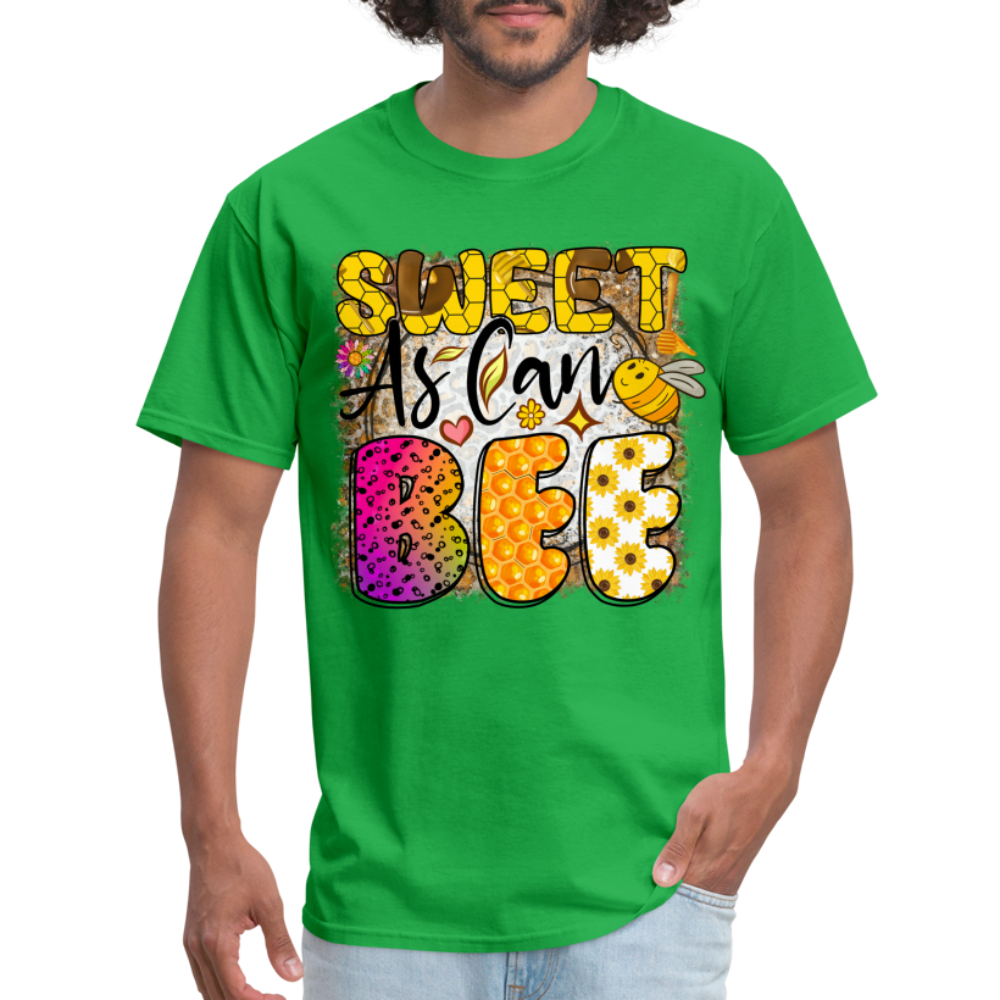 Sweet As Can BEE T-Shirt - bright green