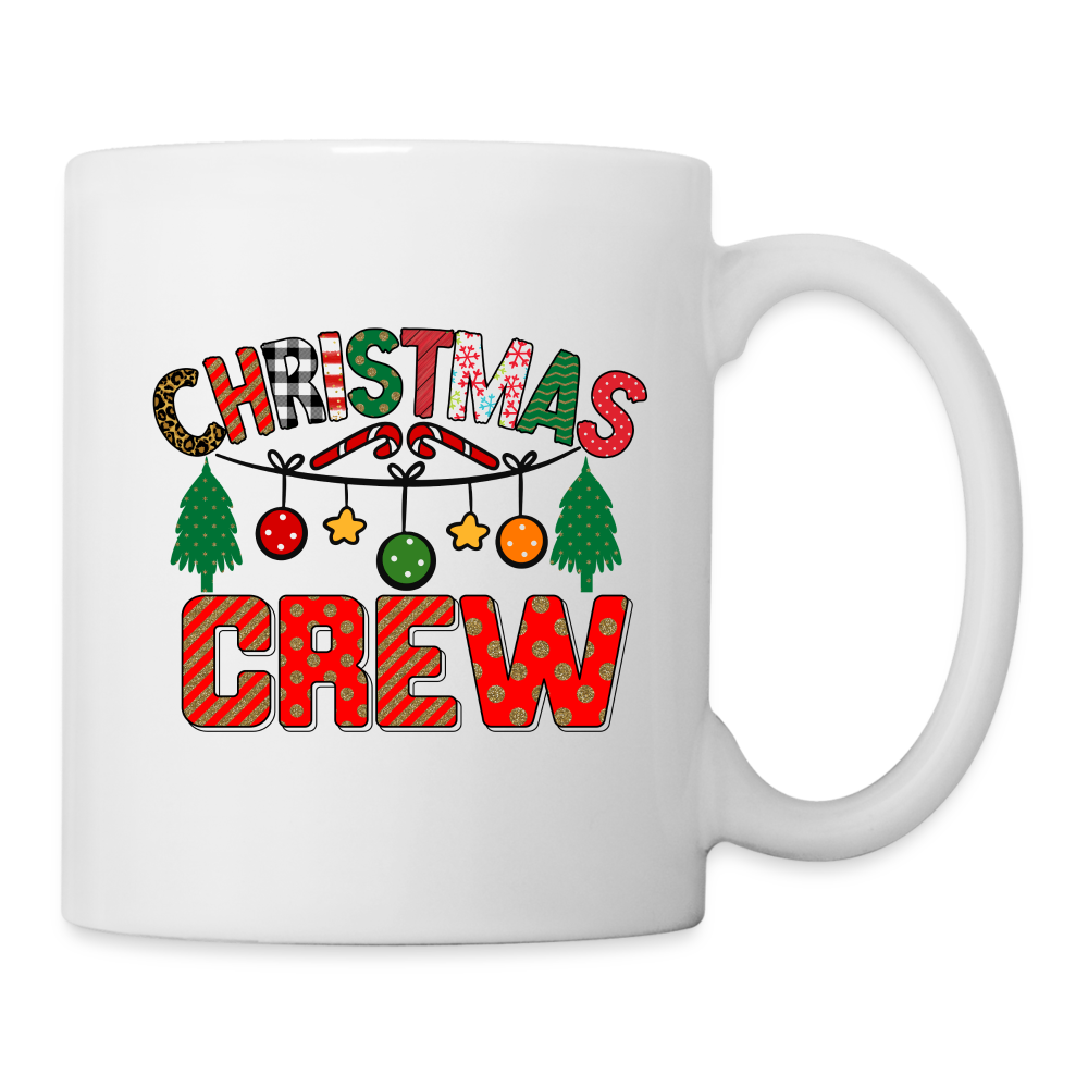Christmas Crew Mug - white