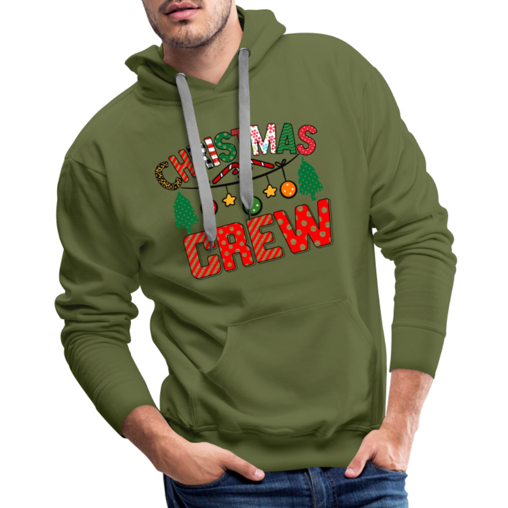 Christmas Crew - Men’s Premium Hoodie Color: black