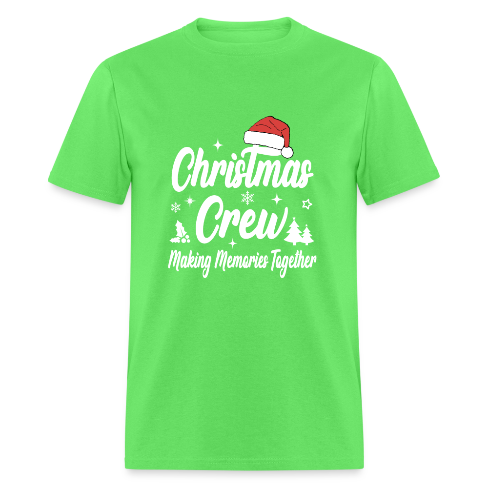 Christmas Crew T-Shirt (Making Memories Together) Color: kiwi