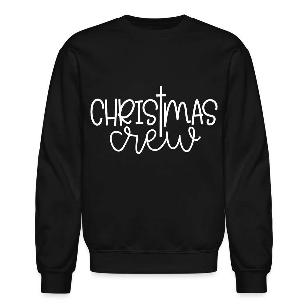 Christmas Crew Sweatshirt - Religious - black