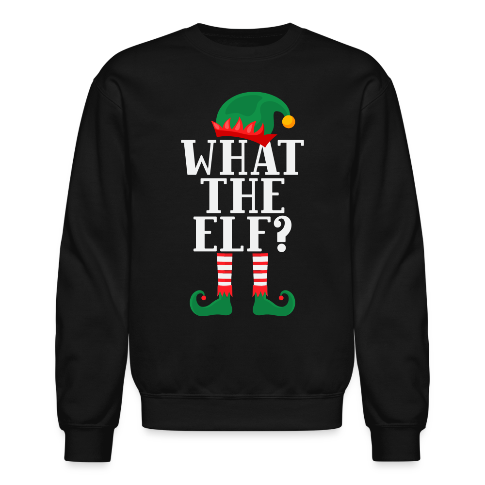 What The Elf Sweatshirt (Christmas) Color: black