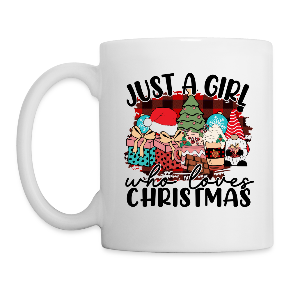 Just A Girl Who Loves Christmas - Coffee Mug Color: One Size