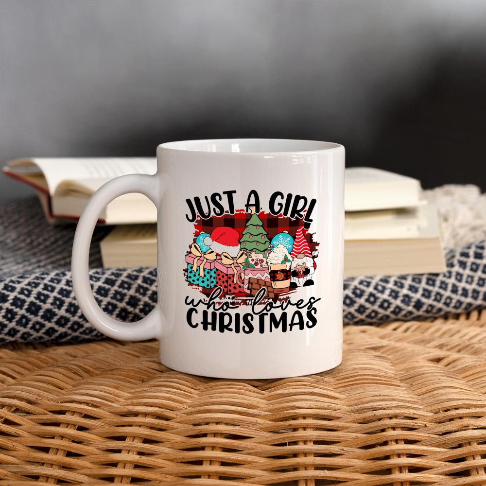 Just A Girl Who Loves Christmas - Coffee Mug Color: One Size