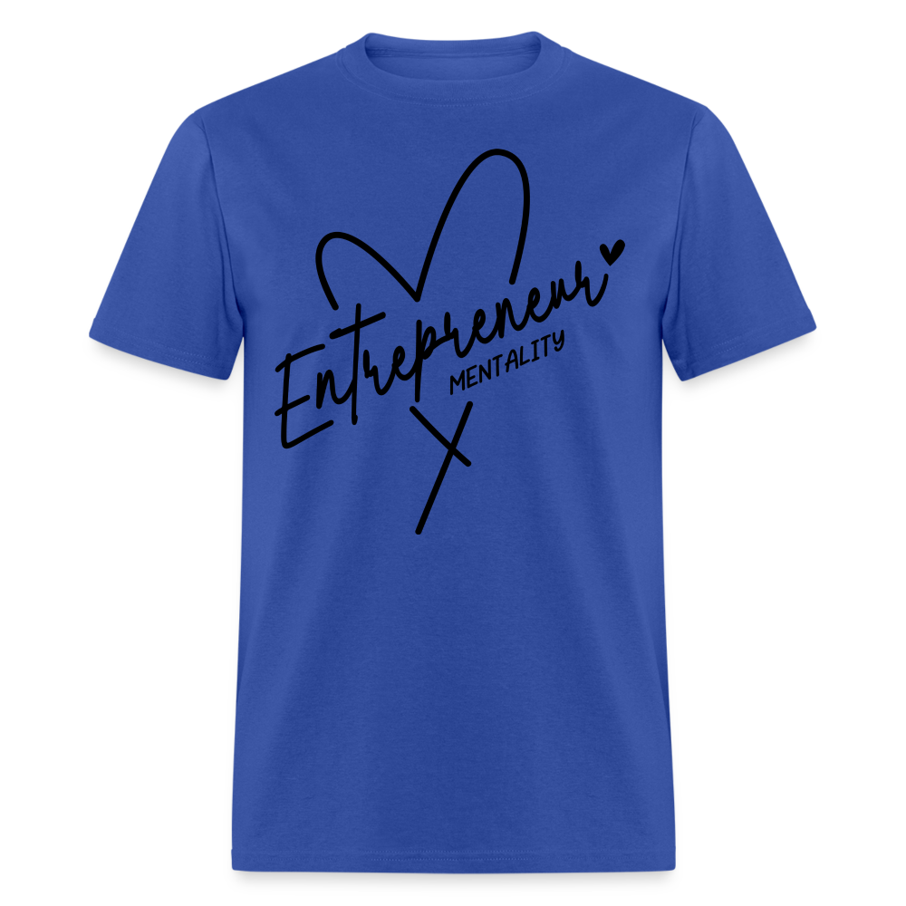 Entrepreneur Mentality T-Shirt - royal blue
