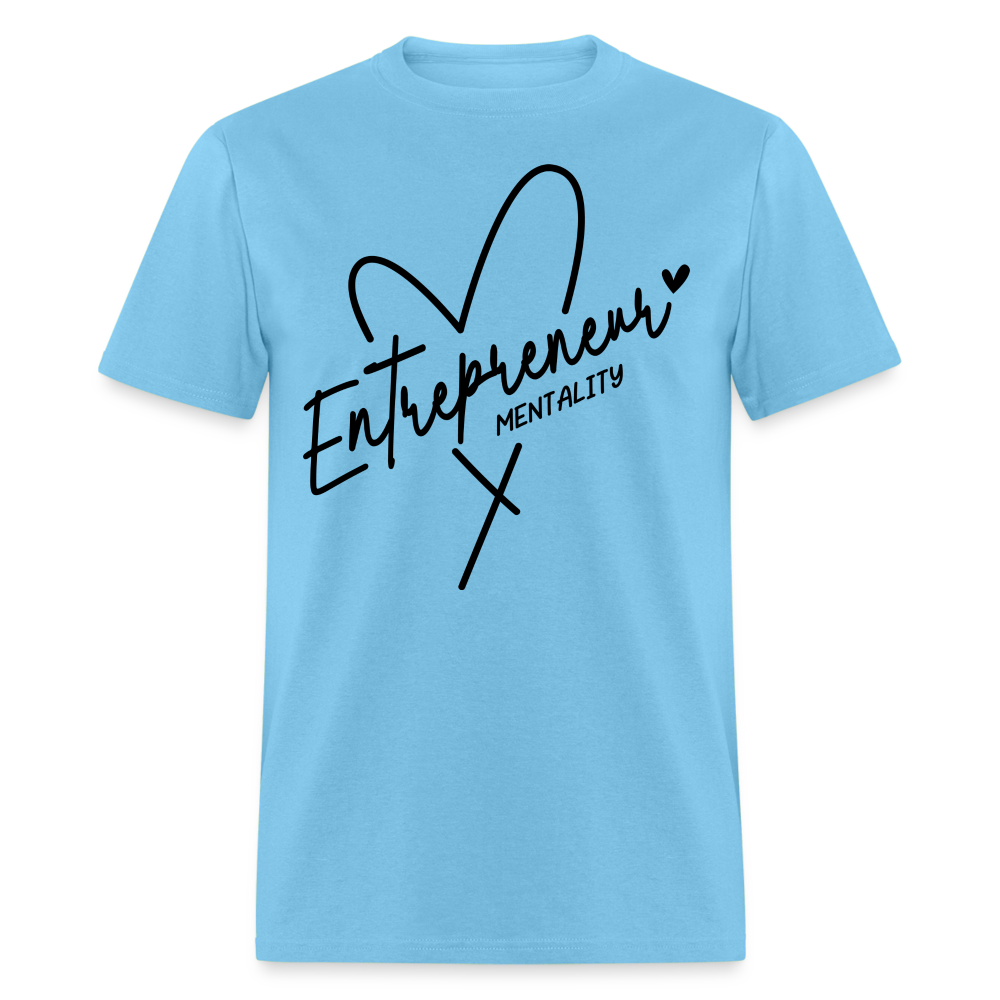 Entrepreneur Mentality T-Shirt - aquatic blue