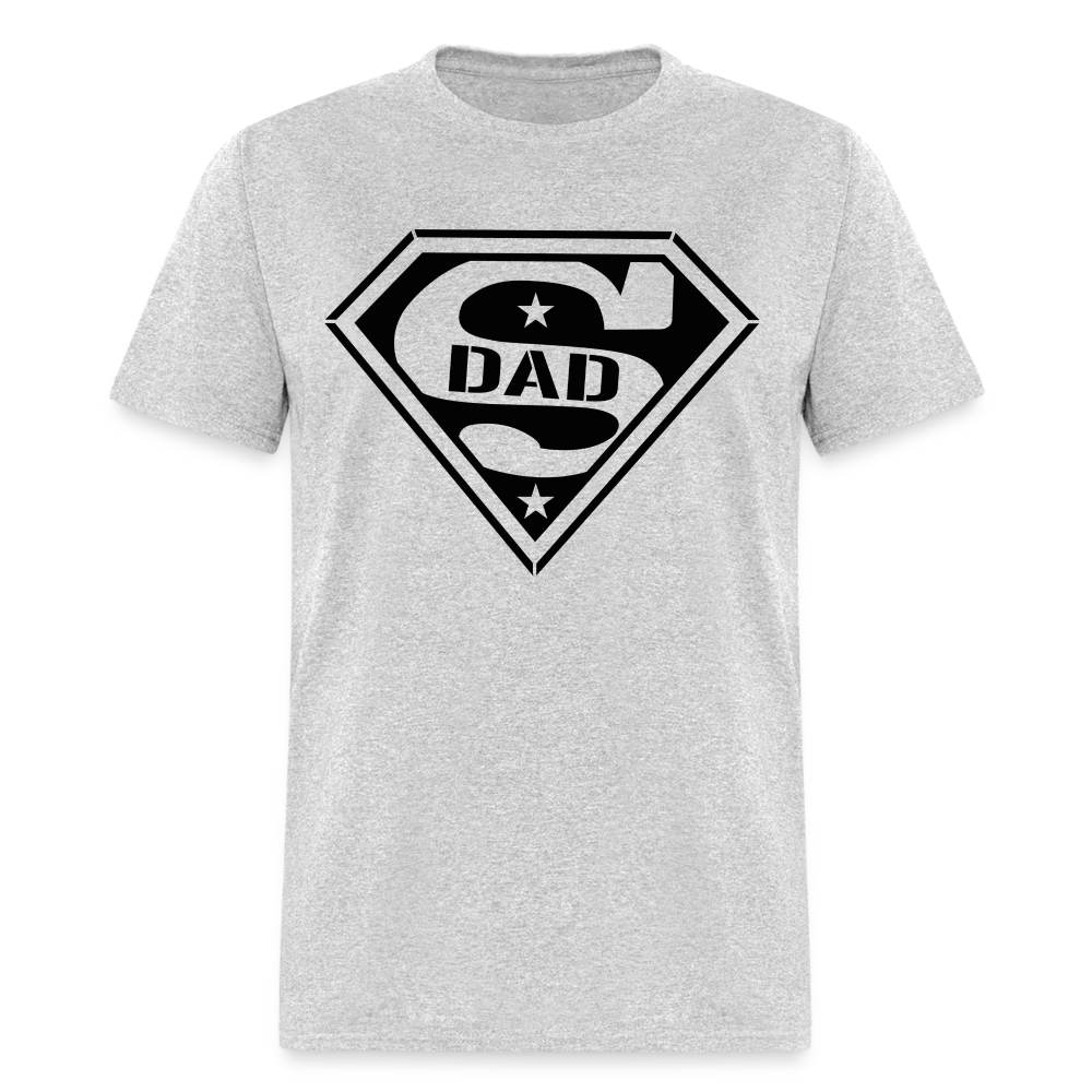 Super Dad T-Shirt (Customize) - heather gray