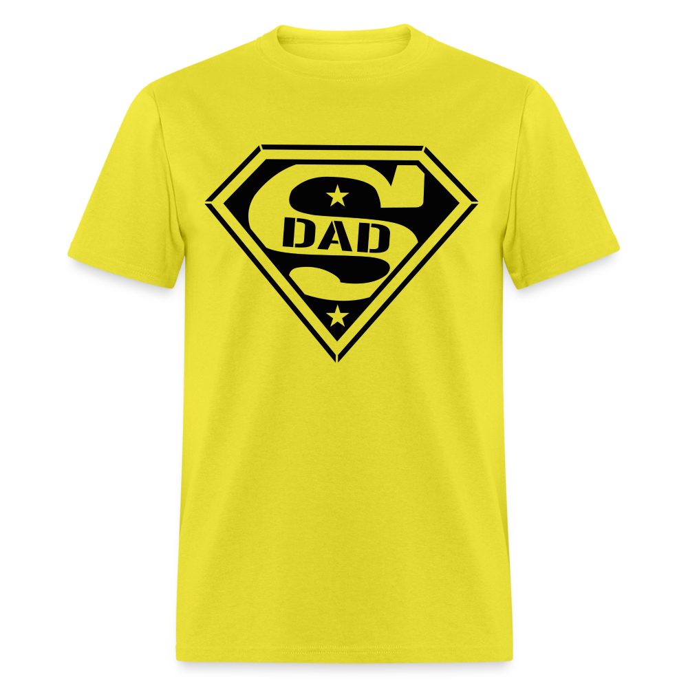 Super Dad T-Shirt (Customize) - yellow
