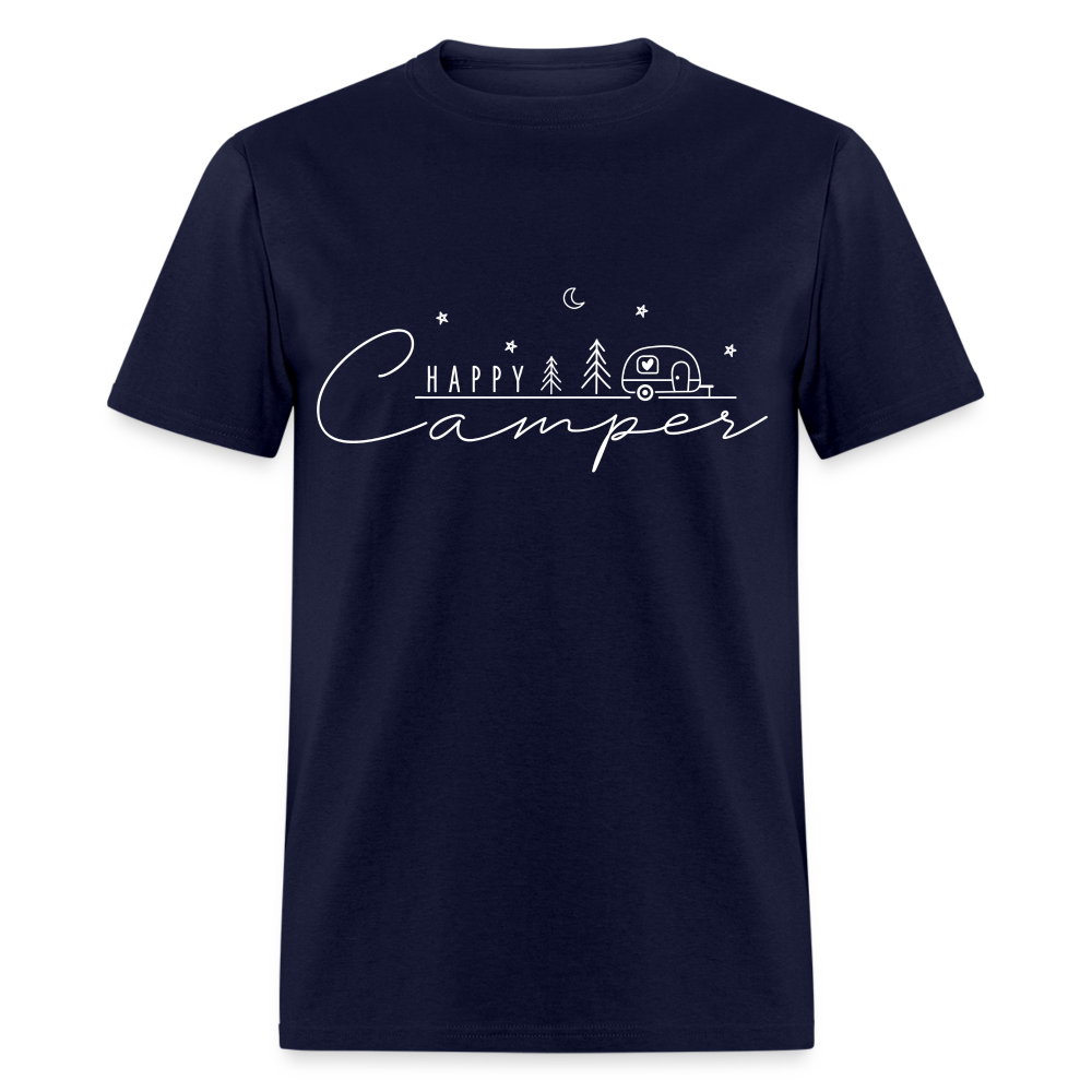 Happy Camper T-Shirt - navy