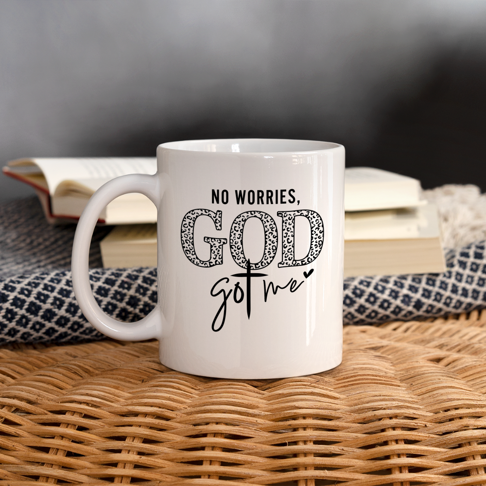 No Worries God Got Me : Coffee Mug Color: One Size