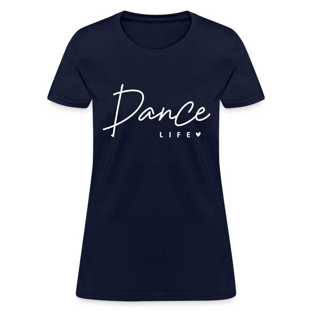 Dance Life Women's T-Shirt - navy