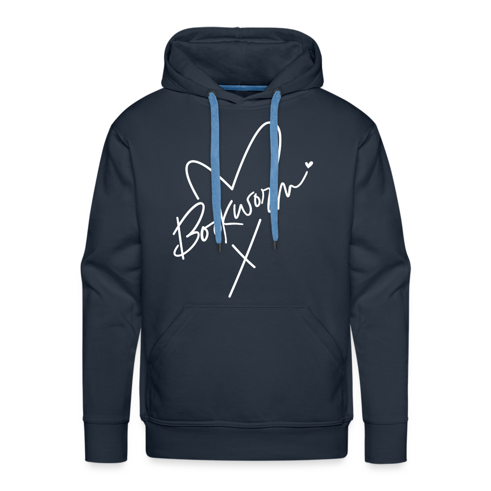 Bookworm : Men’s Premium Hoodie Color: black