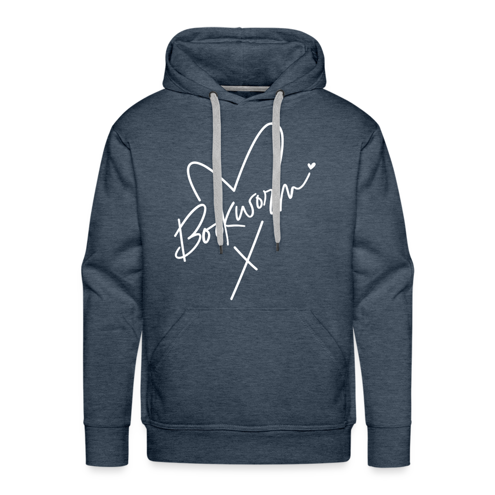 Bookworm : Men’s Premium Hoodie Color: black