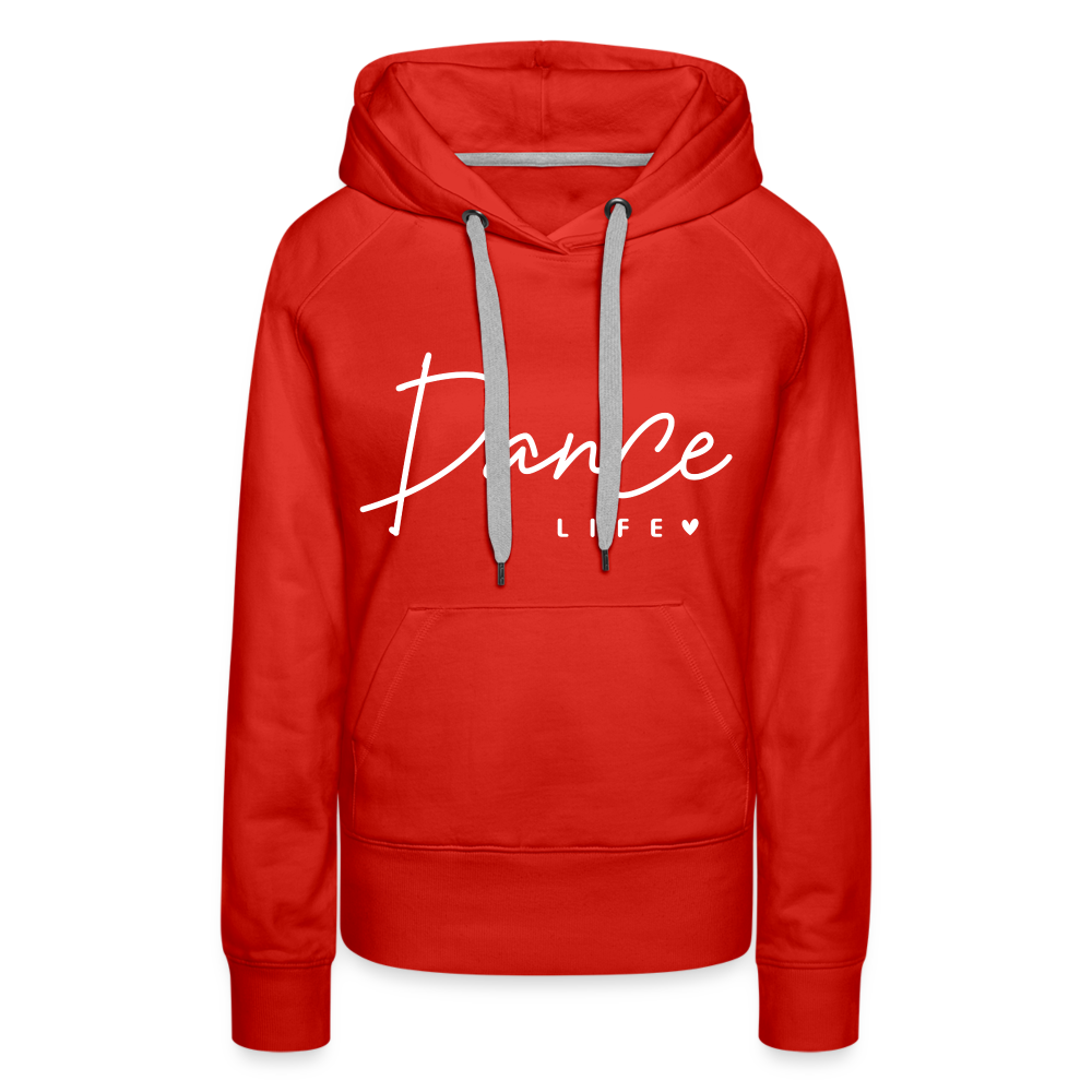 Dance Life : Women’s Premium Hoodie - red