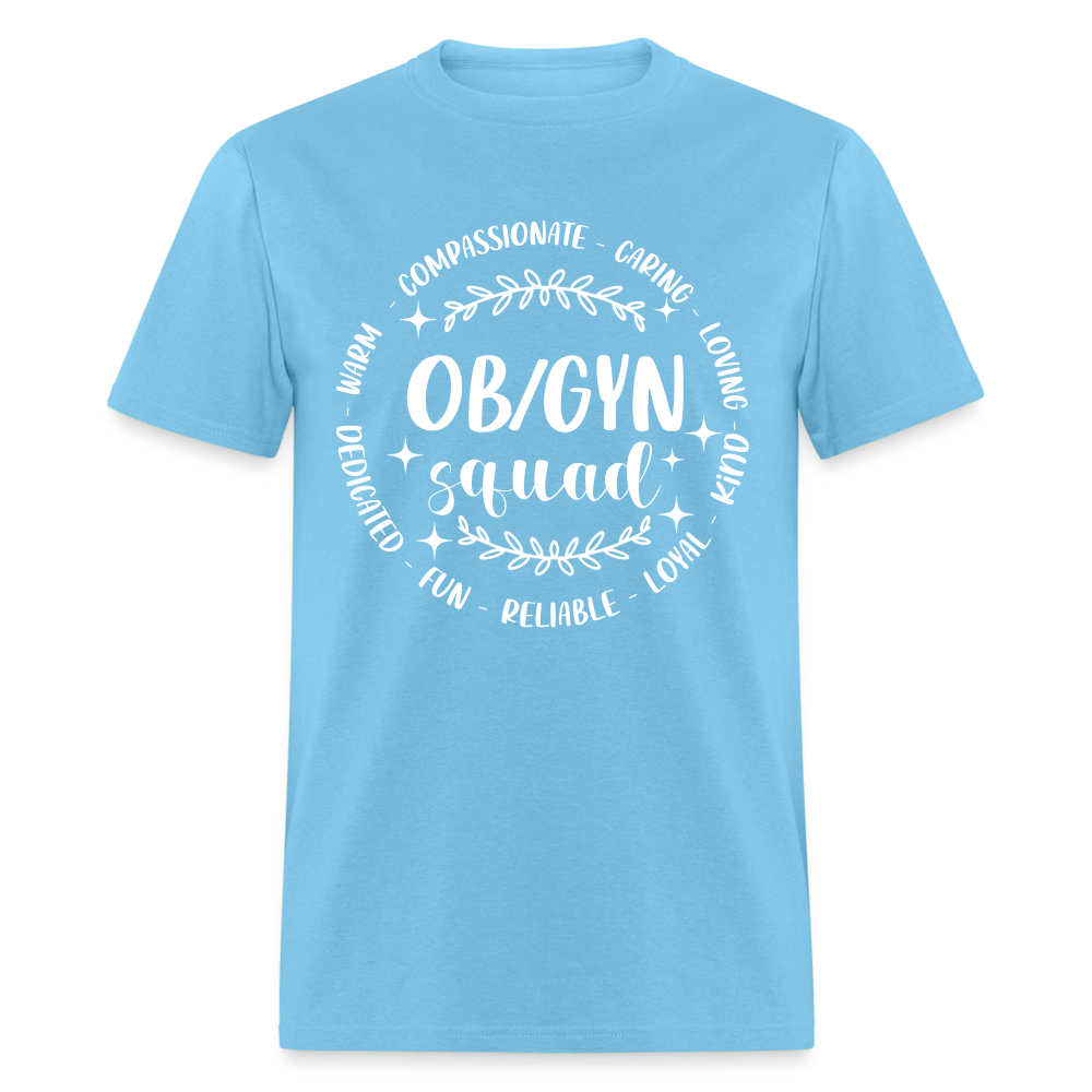 OBGYN Squad T-Shirt (Gynecology) - aquatic blue