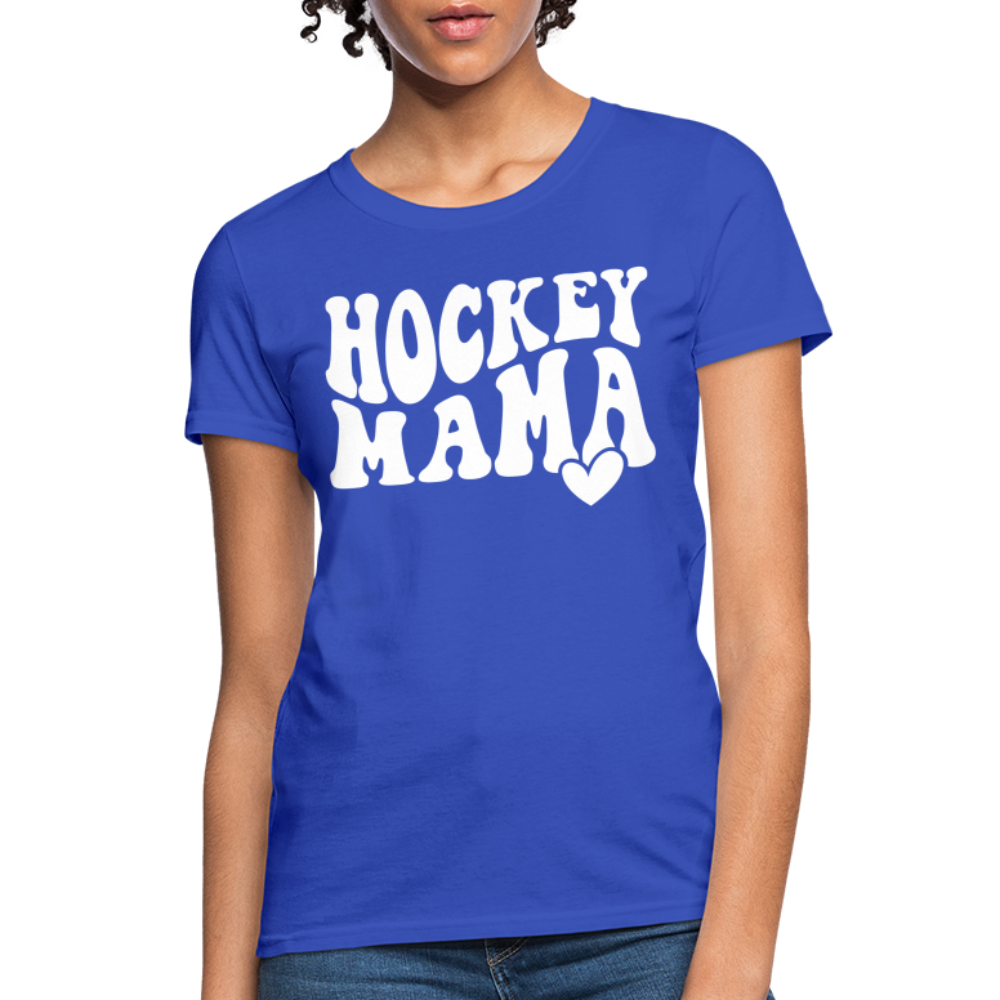 Hockey Mama : Women's T-Shirt - royal blue