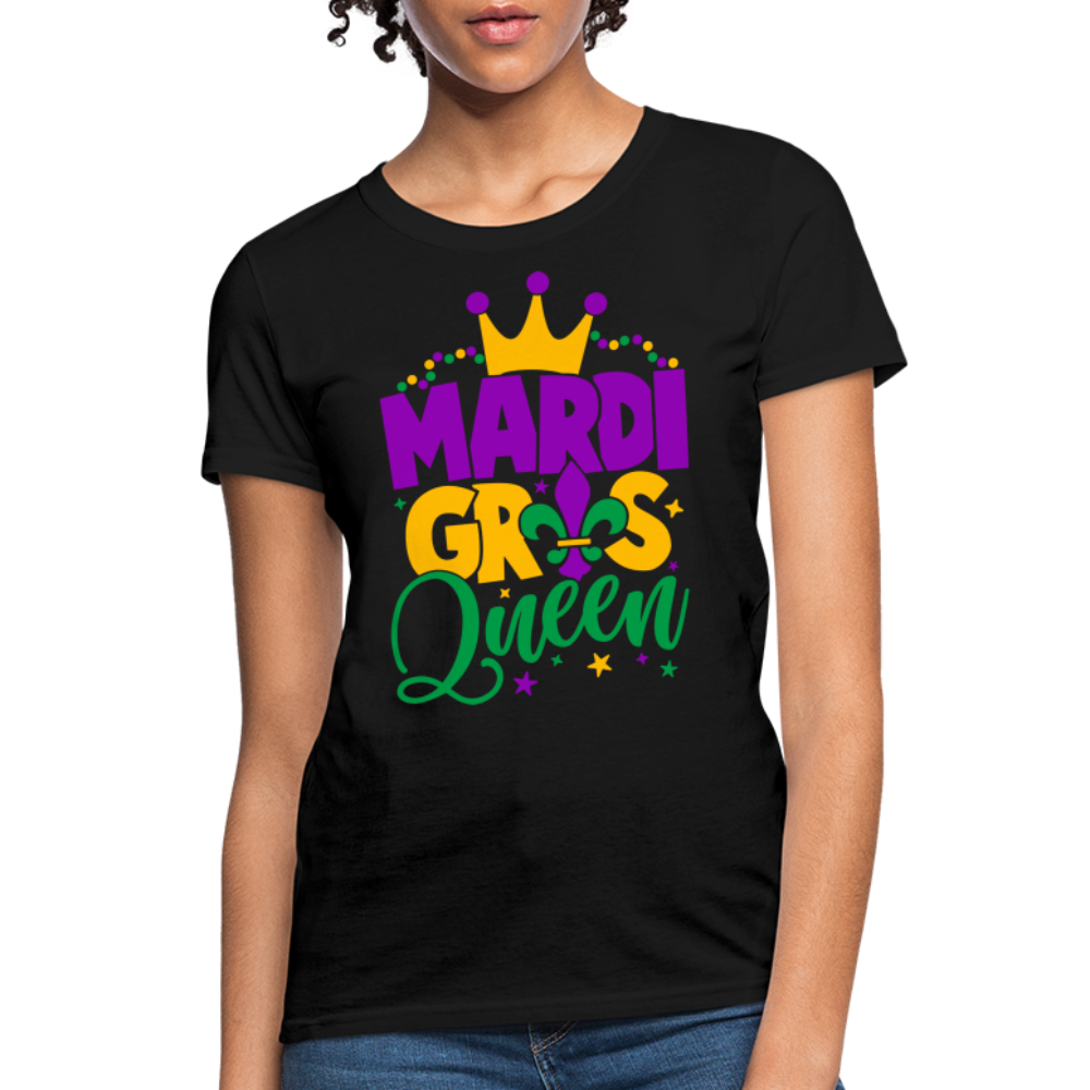 Mardi Gras Queen T-Shirt - black