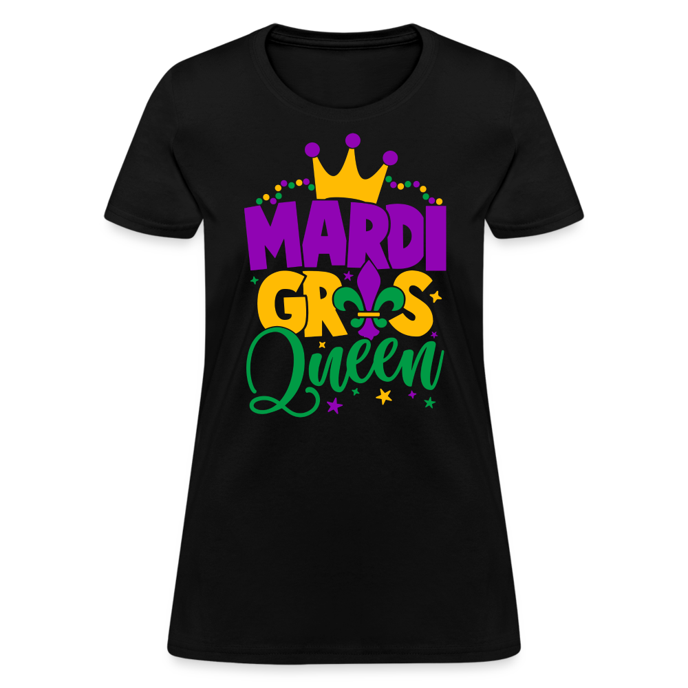 Mardi Gras Queen T-Shirt - black