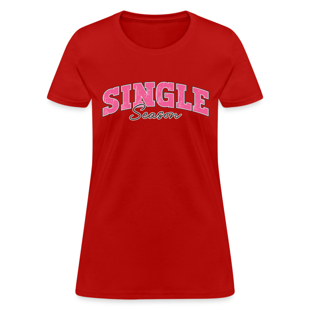 Single Season Women's T-Shirt - red