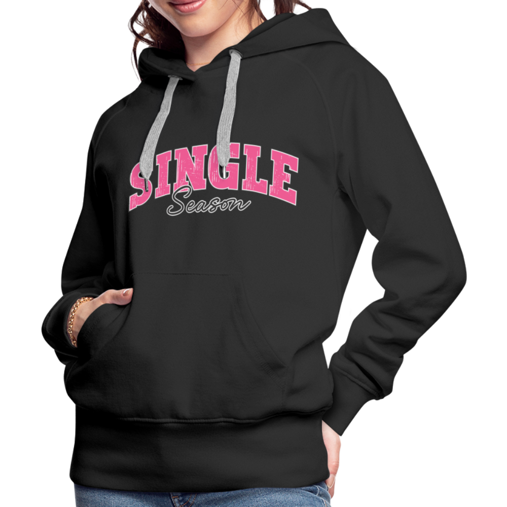 Single Season : Women’s Premium Hoodie - black