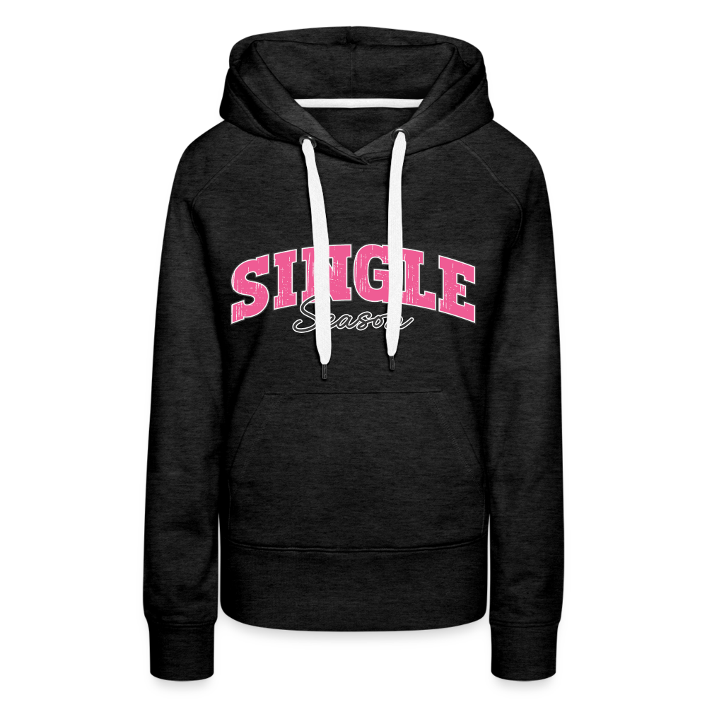Single Season : Women’s Premium Hoodie - charcoal grey