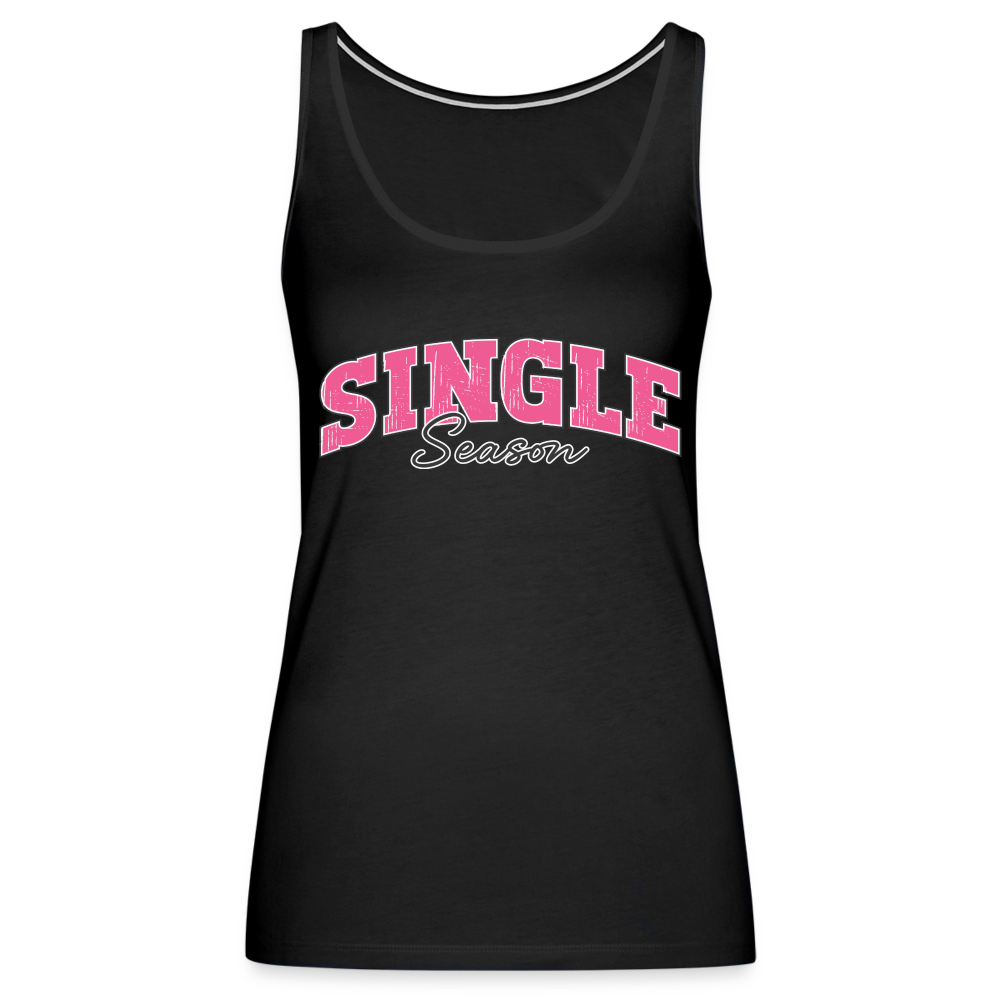 Single Season : Women’s Premium Tank Top - black
