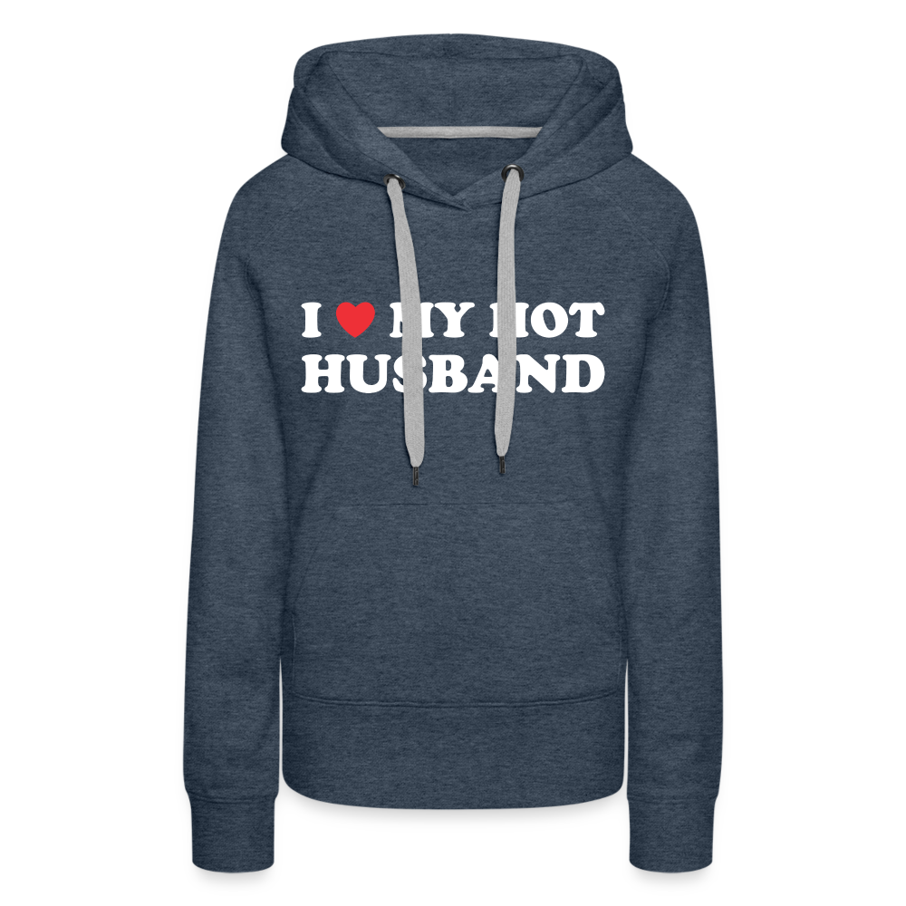 Women’s Premium Hoodie - heather denim