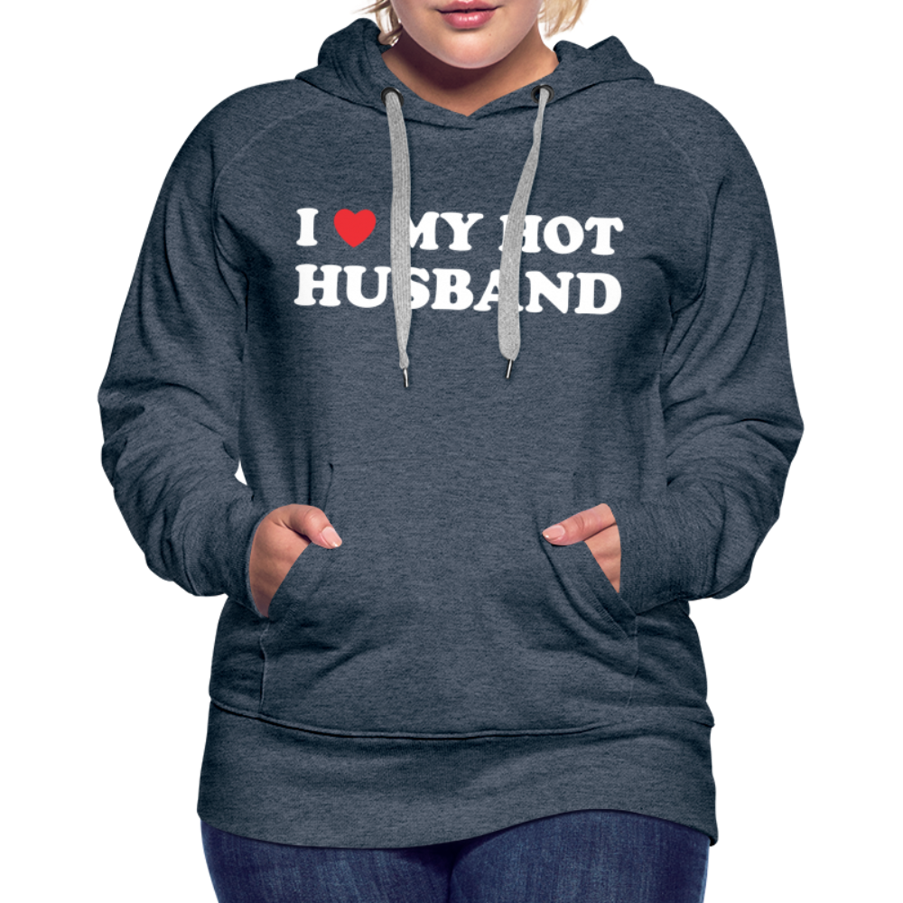 Women’s Premium Hoodie - heather denim