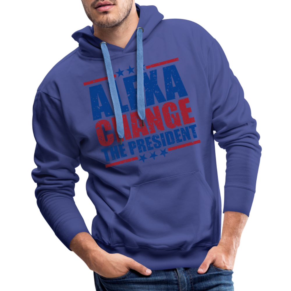 Alexa Change the President Men's Men’s Premium Hoodie - royal blue