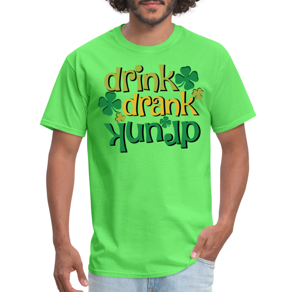 Drink Drank Drunk T-Shirt (St Patrick's) - kiwi