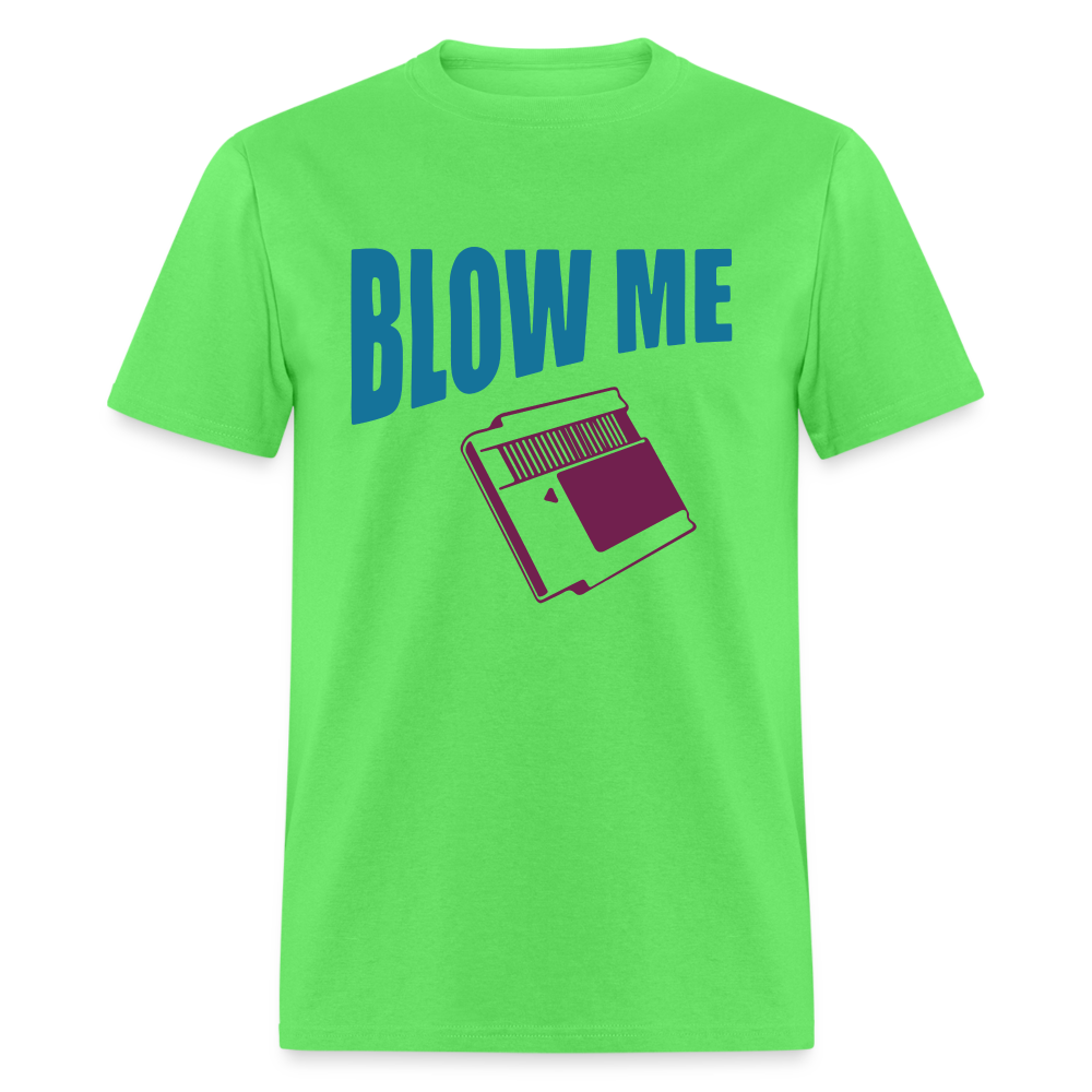 Blow Me T-Shirt (Vintage Cassette) - kiwi