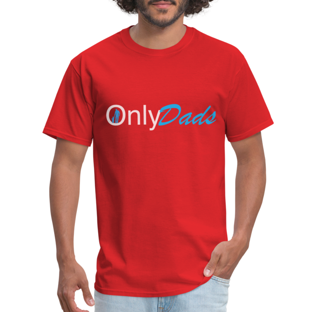 OnlyDads T-Shirt Color: red