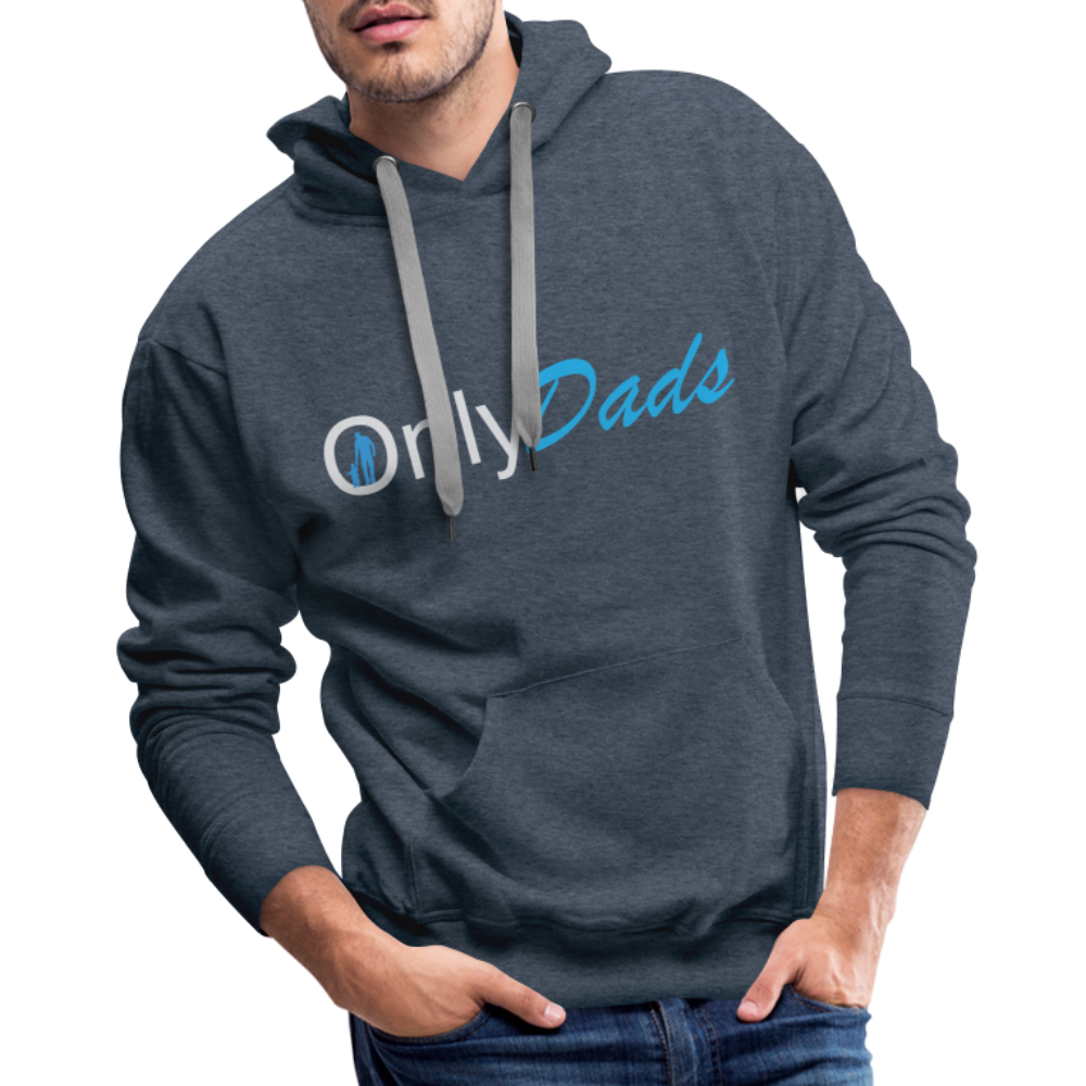 OnlyDads Men’s Premium Hoodie - heather denim