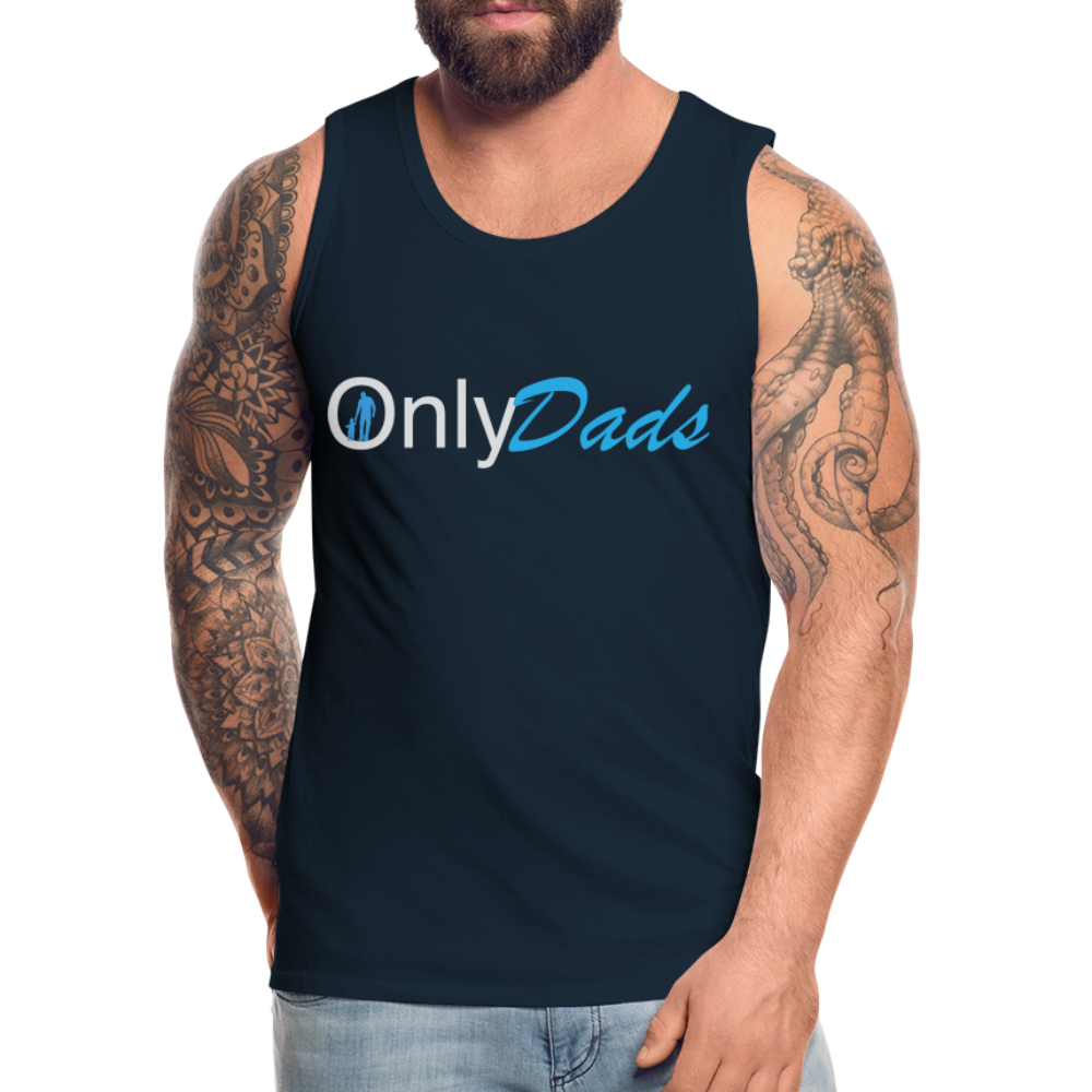 OnlyDads Men’s Premium Tank Color: black