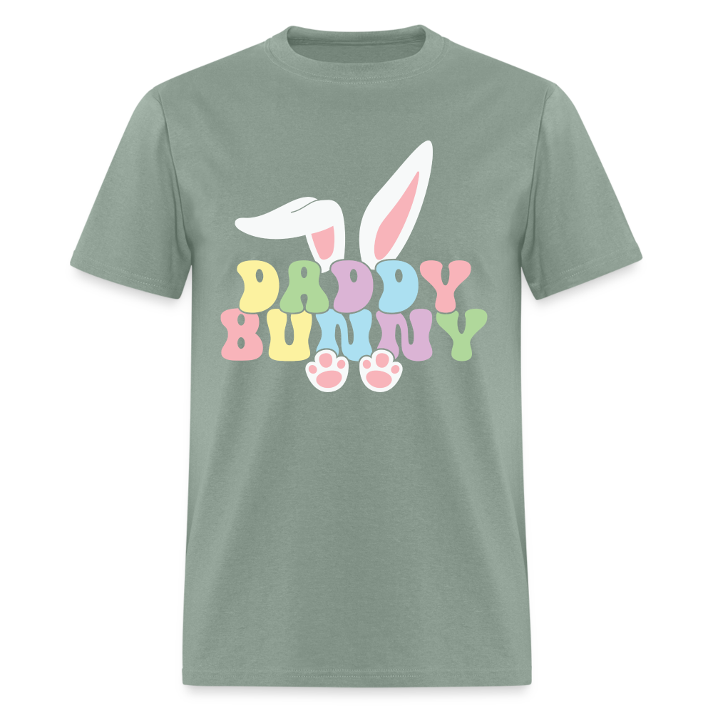 Daddy Bunny T-Shirt (Easter) - sage