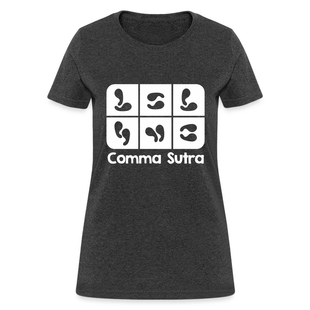 Comma Sutra Women's T-Shirt - heather black