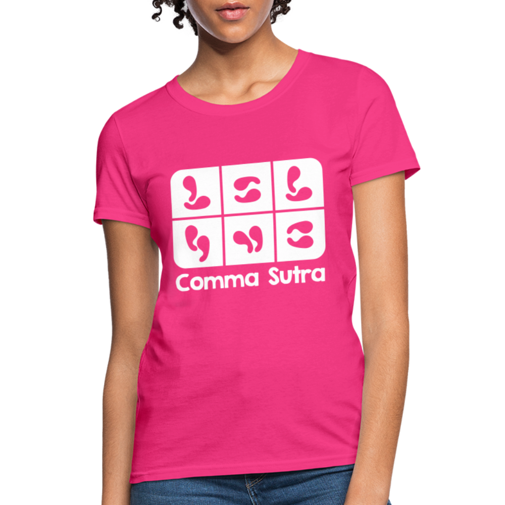 Comma Sutra Women's T-Shirt - fuchsia