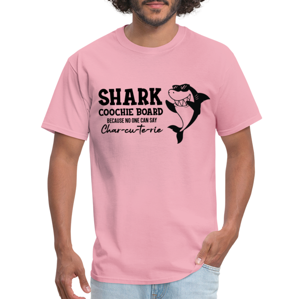 Shark Coochie Board T-Shirt (Charcuterie) - pink