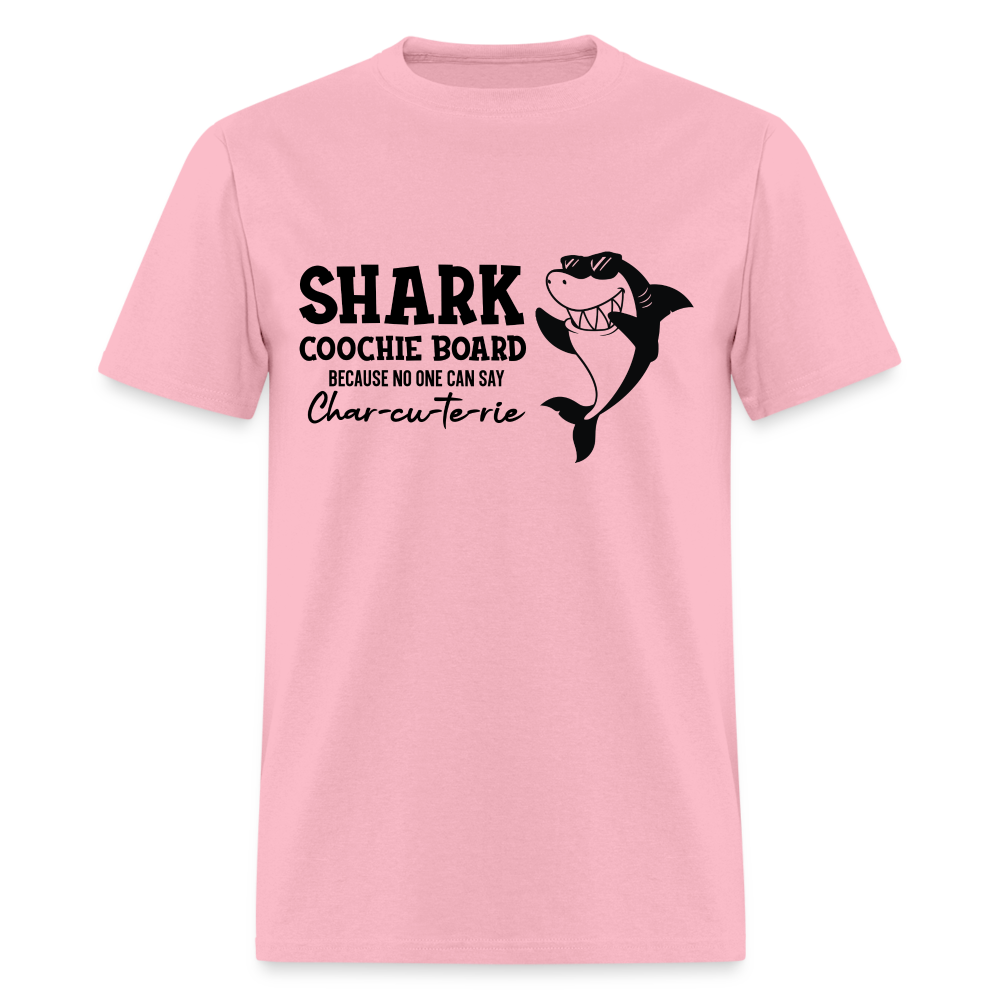 Shark Coochie Board T-Shirt (Charcuterie) - pink