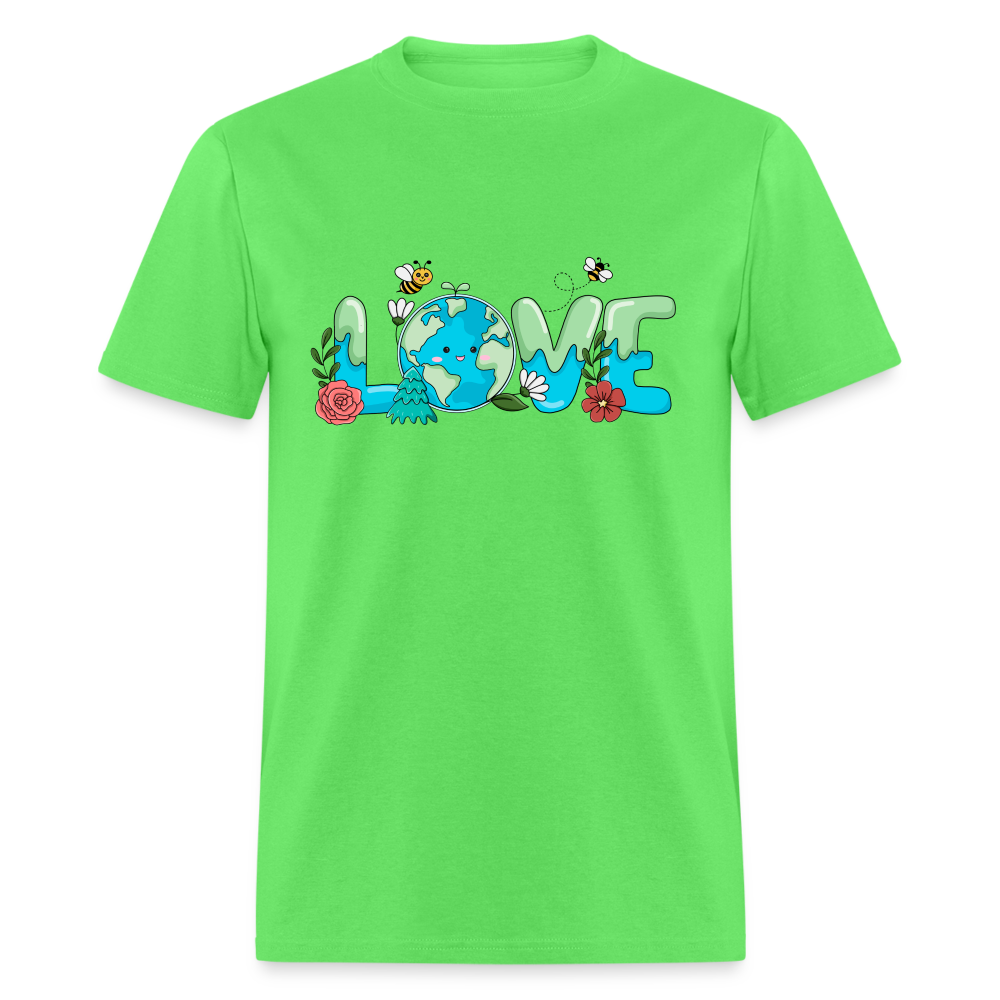 Nature's LOVE Celebration T-Shirt (Earth Day) - kiwi