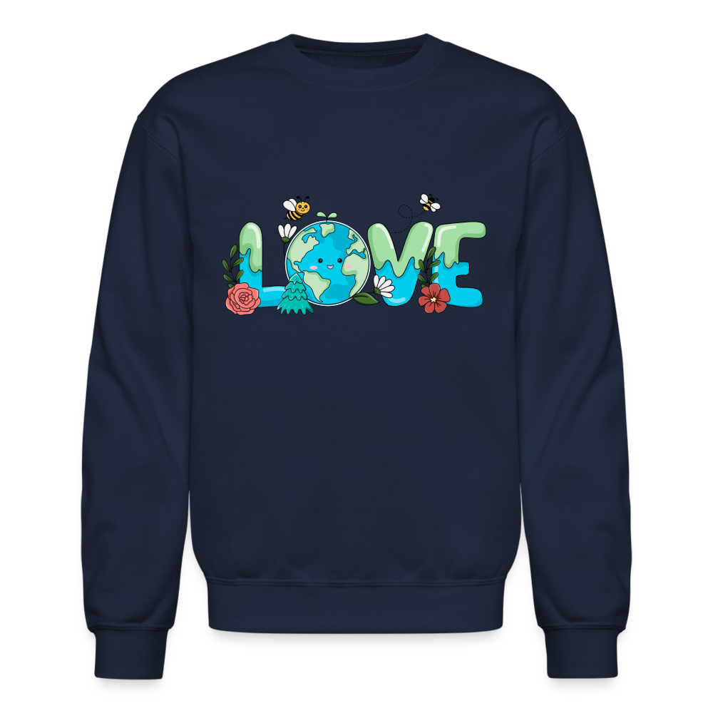 Nature's LOVE Celebration Sweatshirt (Earth Day) Color: royal blue