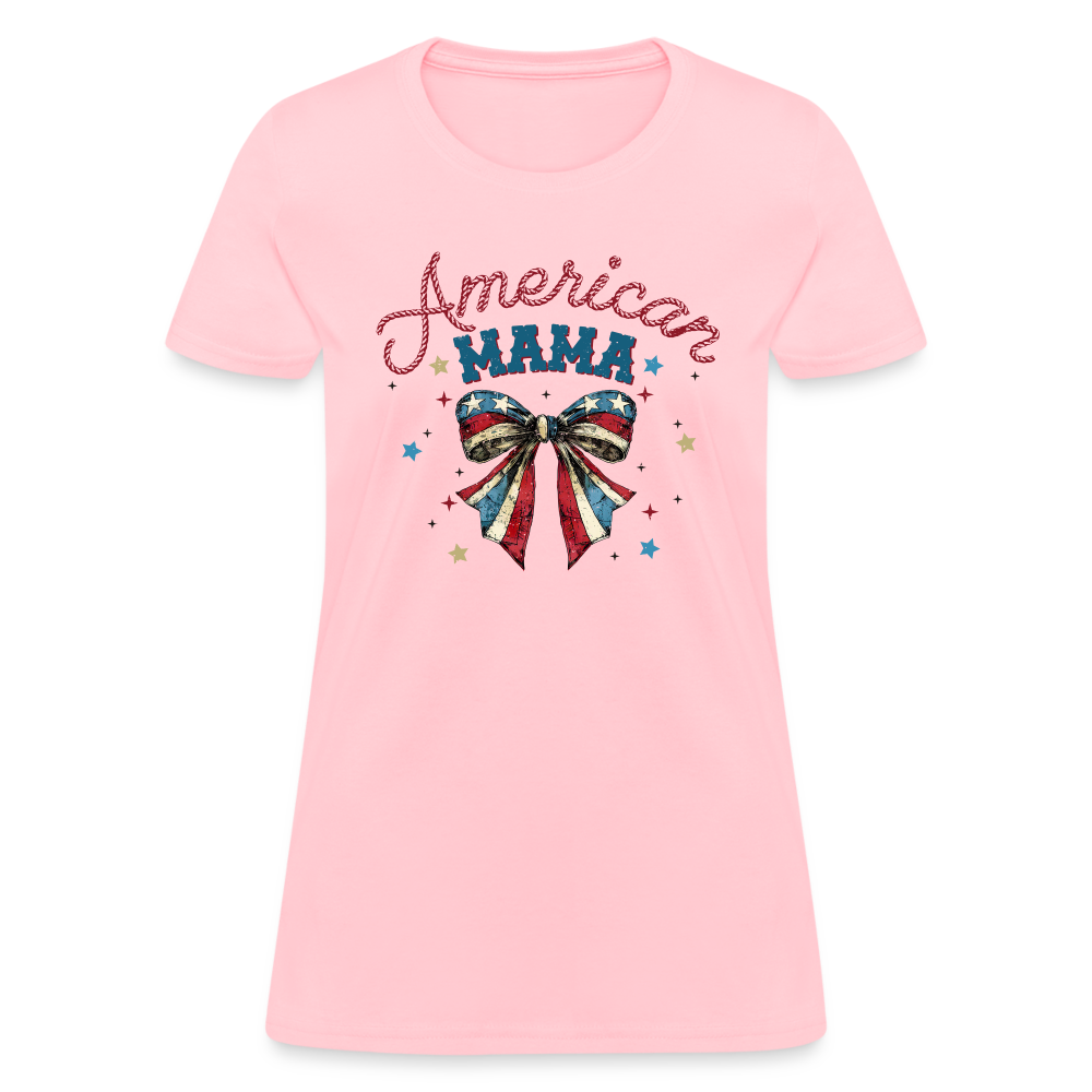 American Mama Women's T-Shirt - pink