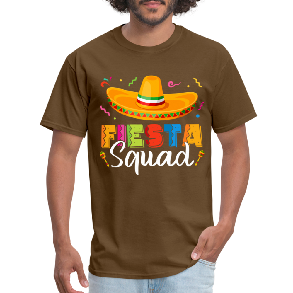 Cinco De Mayo Fiesta Squad T-Shirt - brown