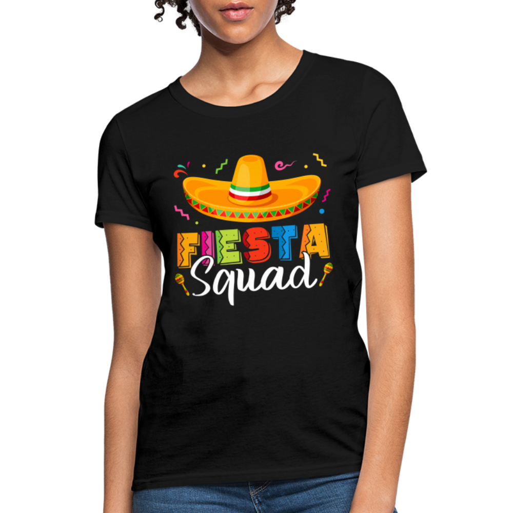 Cinco De Mayo Fiesta Squad Women's T-Shirt Color: Red